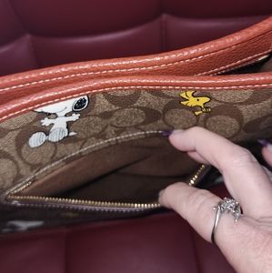 Snoopy Coach Messenger Bag